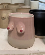 Load image into Gallery viewer, Ceramic Boob Planter 7x9cm
