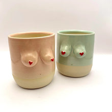 Load image into Gallery viewer, Ceramic Boob Planter 7x9cm
